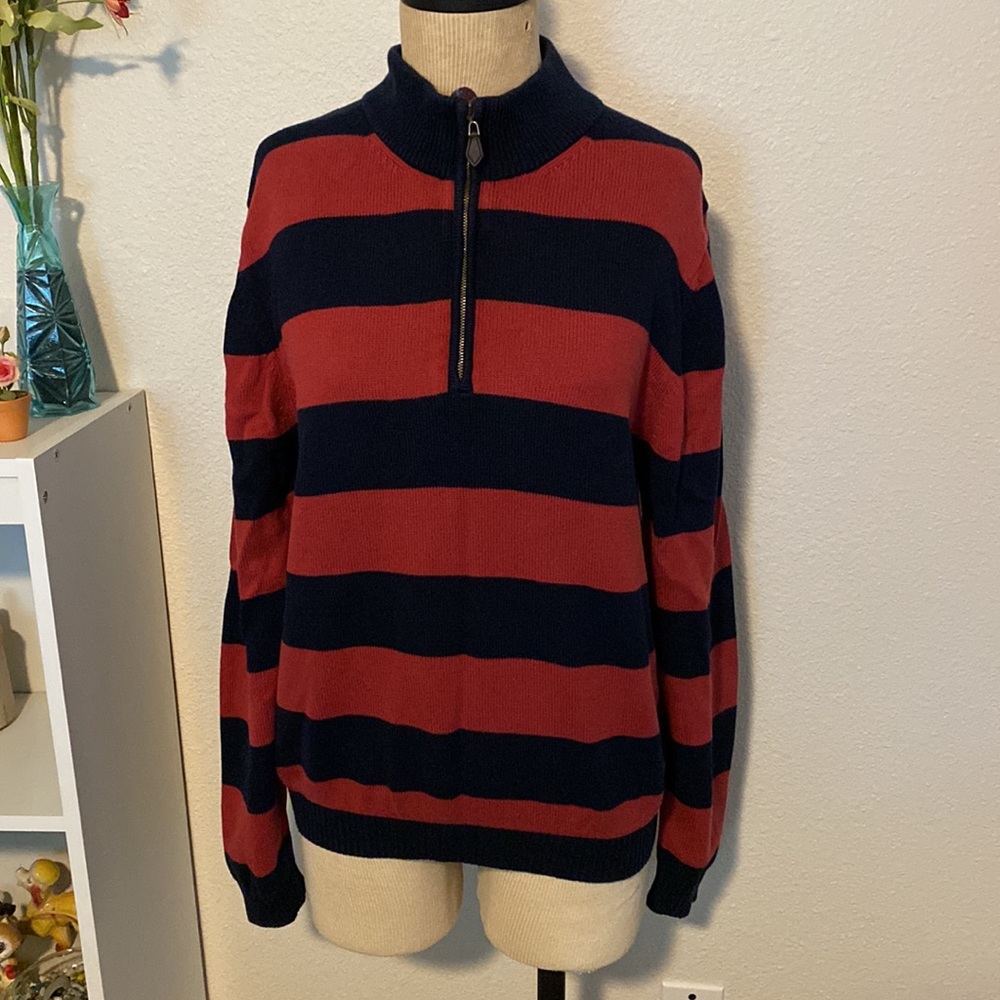 Brooks Brothers quarter zip sweater